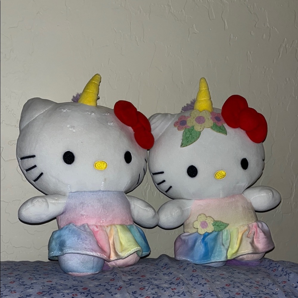 Hello Kitty Unicorn Plush Set